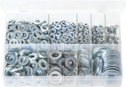 Flat Washers "From A" Metric 800 Pieces AB76N