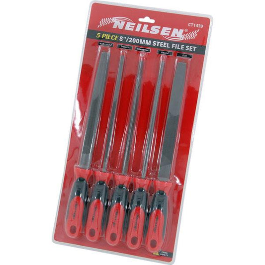 File Set -5pc *2/200mm Steel - CT1439