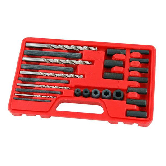 25pc Screw Extractor Set Blow Mould Case- CT2274